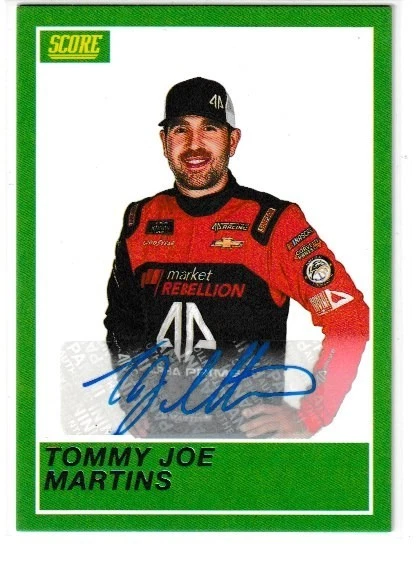 TOMMY JOE MARTINS 2023 PANINI CHRONICLES SCORE AUTO. NICE. - Image 1 of 1