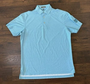 Peter Millar Summer Comfort Golf Polo  Elgin Country Club Mens Medium - Picture 1 of 5