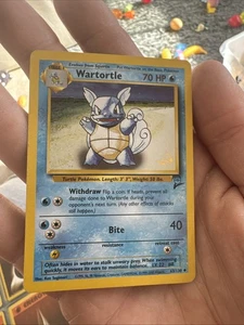 Wartortle 63/130 Base Set 2 Wizards Promo Gold W Stamp Stamped Vintage WOTC - Picture 1 of 13