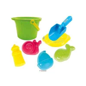 Spielstabil Großes Sand-Set 7-teilig Sandspielzeug Buddelzeug - Bild 1 von 1