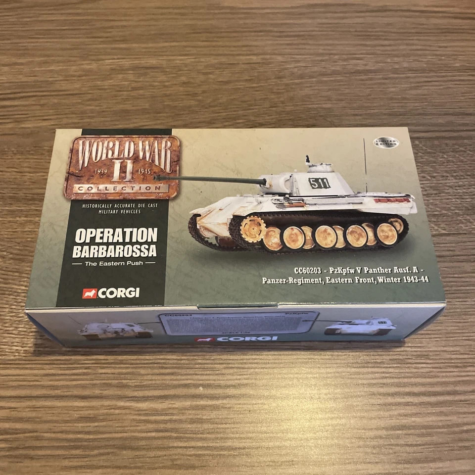 Corgi CC60203 Op Barbarossa PzKpfw V Panther Ausf.A, Panzer Regt, Russia 1:50 - Image 1 of 4