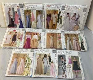 McCall's Evening Elegance Sewing Patterns Lot of 11 Formal Gowns Prom Variety! - Picture 1 of 2