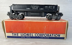 Lionel 3469 Postwar O Gauge Automatic Dumping Ore Car w/ BOX - Picture 1 of 22