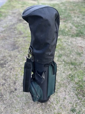 Gold Eagle Golf Cart Bag 6-Way Divider Pockets Carry Handle Single Strap W/ RC - Image 1 of 4