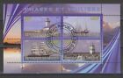 Timbres Phares / Bateaux - Feuillet de timbres de Djibouti