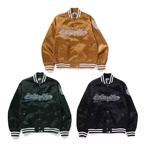 A BATHING APE Men's BASEBALL VARSITY JACKET 1L30140011 bz - Picture 1 of 16