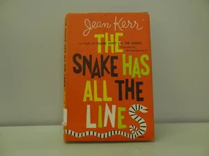 1958 BOOK THE SNAKE HAS ALL THE LINES BY JEAN KERR - Foto 1 di 3