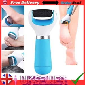 Electric Foot File Rechargeable Callus Hard Skin Remover Feet Pedicure 2 Speeds - Picture 1 of 5