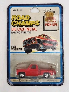 Vintage Road Champs Die Cast Metal Pick UP Truck Made in Hong Kong in Package - Picture 1 of 10