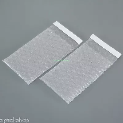 20 Clear Self Seal Bubble Pouches Envelopes Packing Bag 5.5" x 6"_140 x150+25mm - Image 1 of 4
