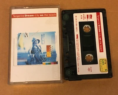 TANGERINE DREAM - LILY ON THE BEACH (1990) CASSETTE MADE IN TURKEY - Image 1 of 2
