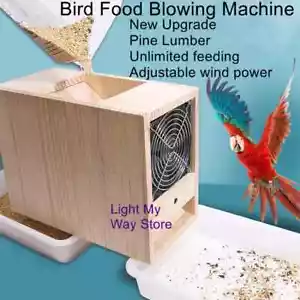 Bird Food Separator Sifting Blower Parrot Bird Food Blower Grain Blower - Picture 1 of 16