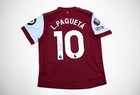 Lucas Paqueta SIGNED West Ham United Shirt PRIVATE SIGNING AFTAL COA