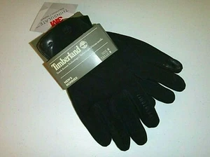 Timberland Herren 3M Designer Ziege Wildleder Touch Finger Lederhandschuhe Gr.: Sm - schwarz - Bild 1 von 7