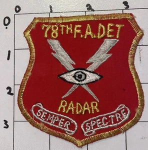 Vietnam War 78th Field Artillery Detachment (Radar) Patch (10) - Picture 1 of 2