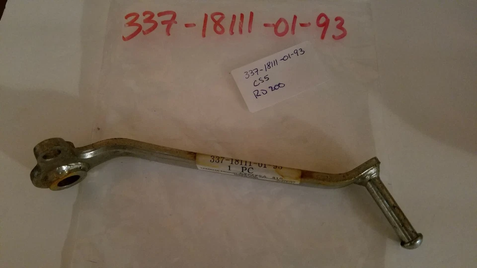 Nuevo de Lote Antiguo Palanca de Pedal Palanca de Cambios Yamaha 337-18111-01-93 RD200 / CS5 RD 200 Foto 1 de 1