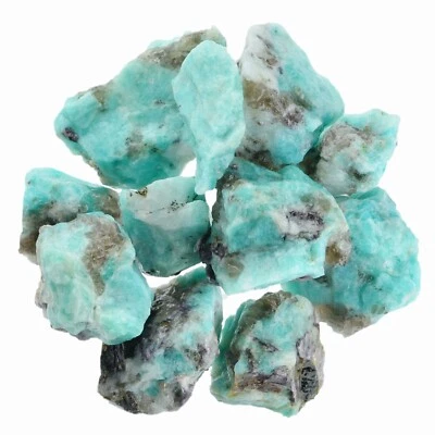 Amazonite - Rough Rocks for Tumbling - Wholesale Stones Crystal Mineral (Mada) - Image 1 of 4
