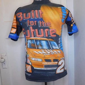 Vtg 90’s Sz M NASCAR Tony Stewart All Over Print Built For The Future T Shirt - Picture 1 of 8