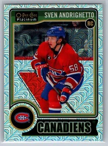 2014 O-Pee-Chee Platinum Sven Andrighetto Rookie Traxx #154 Montreal Canadiens - Picture 1 of 2