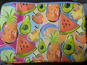 Tabitha Brown Target 15” Tech Sleeve - Laptop/Tablet/Colorful Fruit Print - NEW - Picture 1 of 3