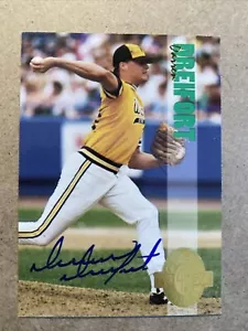1993 Classic Four Sport #261 Darren Dreifort Autographed Wichita St Shockers - Picture 1 of 2