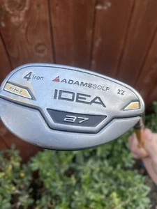 ADAMS IDEA A7 4 IRON HYBRID 22 LOFT STIFF FLEX AXIV PROFORCE SHAFT GOLF CLUB RH - Picture 1 of 5