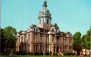 Postal de Park County Court House Rockville, Indiana IN - Imagen 1 de 2