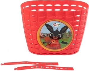 Cestino portaoggetti ciclo bambino coniglietto Bing rosso - Foto 1 di 3