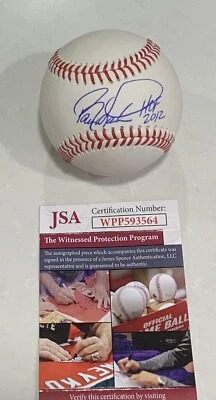 Barry Larkin “HOF 2012” Reds Signed Official MLB  Baseball!! JSA # WPP593564 - Image 1 of 2