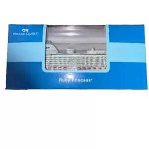 Princess Cruises Ruby Princess Cruise Ship Model 7 Inch Long with Box - Picture 1 of 3