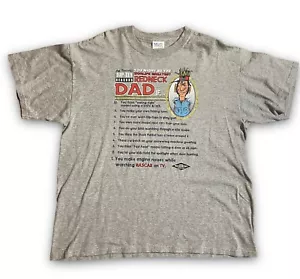 Vintage 2004 Jeff Foxworthy Redeck Dad Tshirt Funny Gray Men’s XL Comedy Retro - Picture 1 of 5