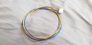 PIONEER 4 PIN PLUG LEAD CABLE,OLD SCHOOL RETRO AMPLIFIER FOR DEQ-9200 DSP EQ - Picture 1 of 3