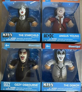 Jabberwocky Toys Blown Up Kiss Dressed To Kill Demon Starchild Catman Spaceman - Picture 1 of 5