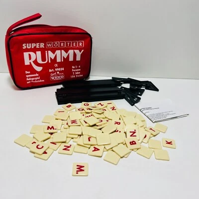 Weico - Super Wörter Rummy - Das spannende Anlegespiel mit Buchstaben - Raucher - Bild 1 von 4