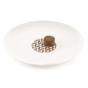 Set 2 Stencil Silicone Foglia 10 cm h 1 mm - Silikomart Naturae - Pasticceria - Foto 1 di 4