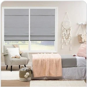 Home Collection Dover Roman Shade 36x64 Light Filtering Cordless Blinds - Picture 1 of 5