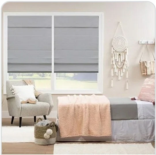 Home Collection Dover Roman Shade 36x64 Light Filtering Cordless Blinds - Image 1 of 4