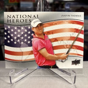 Justin Thomas 2024 UD Golf National Heroes PGA #NH-7 ⭐️ MINT GEM? - Picture 1 of 3
