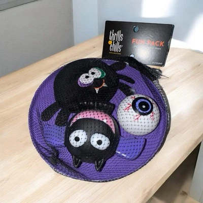 Игрушки для собак подарочная упаковка, НОВЫЕ, веселые плюшевые и виниловые игрушки и диски/фрисби острые ощущения и озноб - Изображение 1 из 4