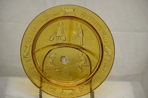 TIARA DE COLECCIÓN ÁMBAR NIÑOS PLATO NUSERY RIMA TEMA SIN ASTILLAS NI GRIETAS NUEVO - Imagen 1 de 2