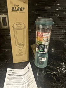 Ninja - Blast 18 oz. Portable Blender - Forest Green, Easy to clean & Caring - Picture 1 of 11