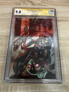 Teenage Mutant Ninja Turtles #1 PURPLE RAIN FOIL CGC 9.8 Ryan Kincaid Remark - Picture 1 of 3