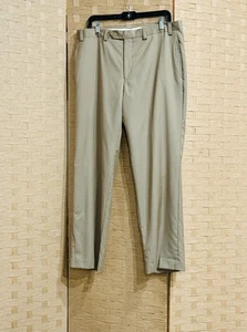🇺🇲 Lauren Ralph Lauren Flatfront Wolle Kaschmir Hose Trousers 35x30 Khaki - Bild 1 von 8