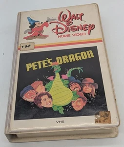 Pete's Dragon Vintage Original 1977 Walt Disney Clamshell VHS Video RARE Artwork - Bild 1 von 5
