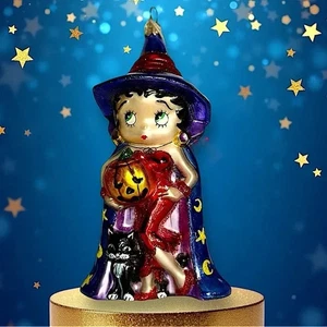 Betty Boop "bewitched" Kurt Adler Polonaise Christmas Ornament  NIB - Picture 1 of 3