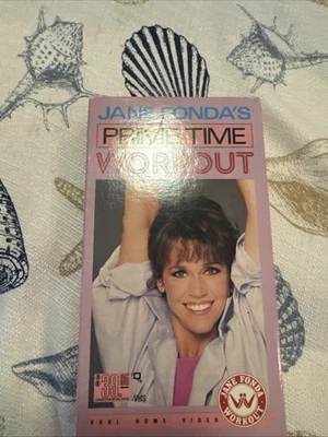 Jane Fonda's Prime Time Workout VHS TAPE #058 Head to Toe Exercise Fitness - Image 1 of 4