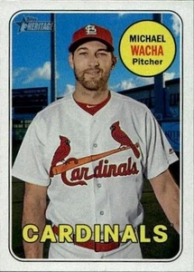 2018 Topps Heritage #446 Michael Wacha - Foto 1 di 2
