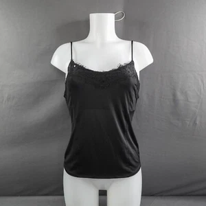 Limited Womens Cami Tank Top XS Black Witchy Whimsigoth Edgy Indie Capsule NEW - Picture 1 of 17