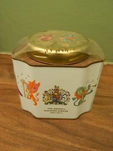 Fortnum & Mason The Queens diamond Jubilee Tea Tin F&M FULL and Sealed Rare - Picture 1 of 4