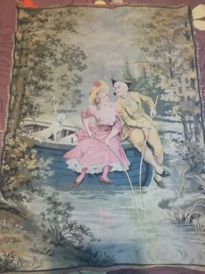 Ancienne Tapisserie murale d'après Alonso Perez  - Photo 1/4